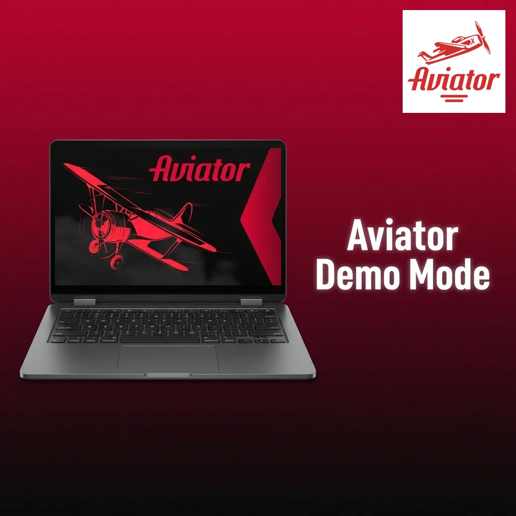 Aviator game demo mode interface showing virtual credits and multiplier display for risk-free practice gameplay