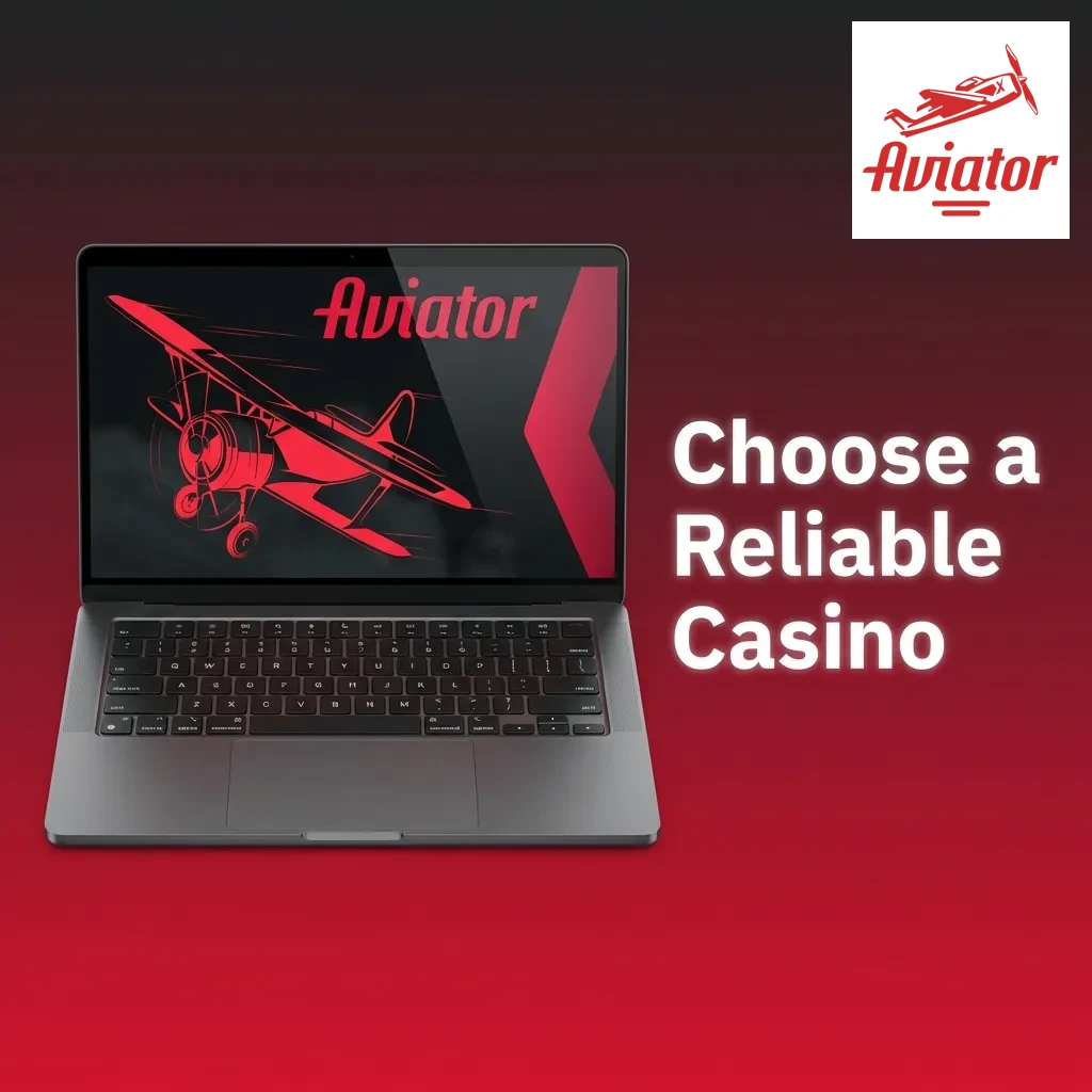 Person reviewing casino licenses and payment options on laptop to find reliable platform for playing Aviator game