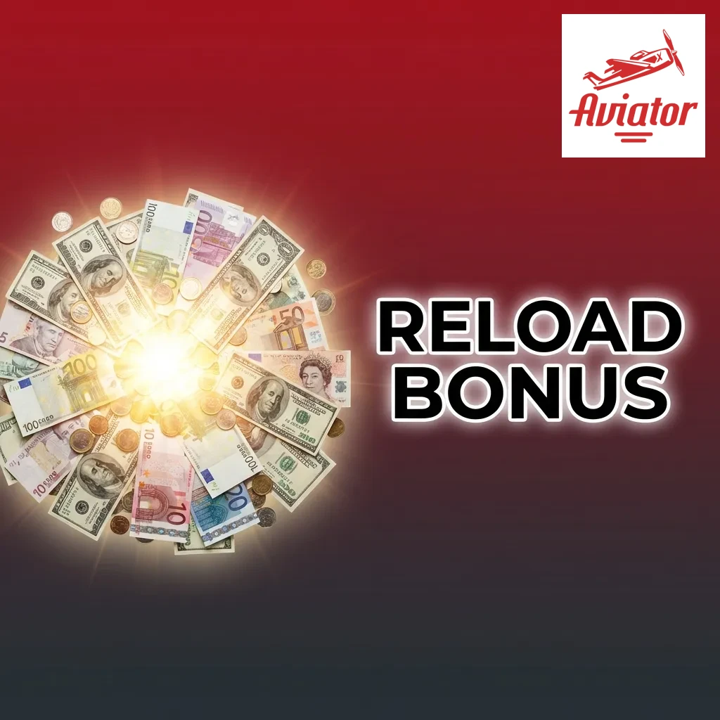 Existing casino player making additional deposit to receive reload bonus for continued Aviator gameplay